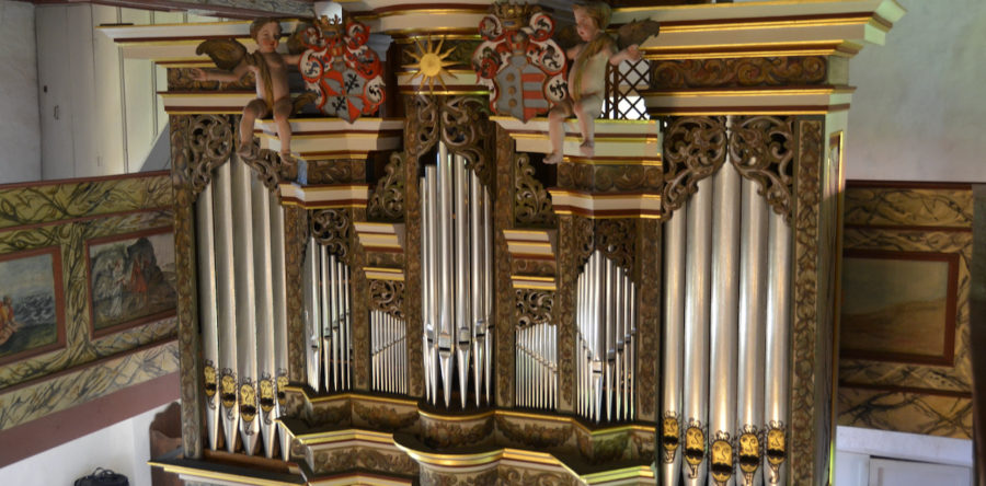 Matthias Grünert unterwegs | Bedheim Kilianskirche | Schippel- und Seeber-Orgel | Johann Heinrich Buttstedt | Fuge in e-Moll