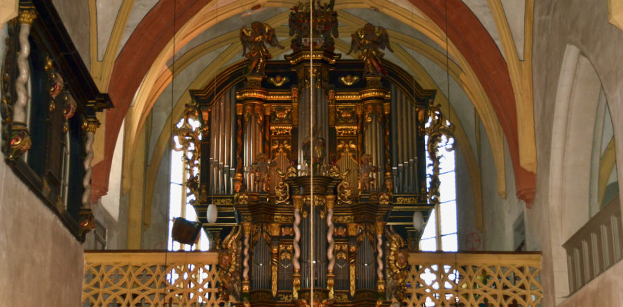 Matthias Grünert unterwegs | Römhild Stiftskirche  | Weise-Orgel | Bach | Fantasie und Fuge C Moll BWV 537