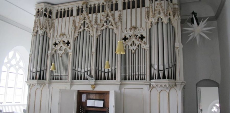 Matthias Grünert unterwegs | Rositz Christuskirche | Opitz-Orgel | Johann Gottlob Schneider |  Vorspiel in a-moll für die Orgel