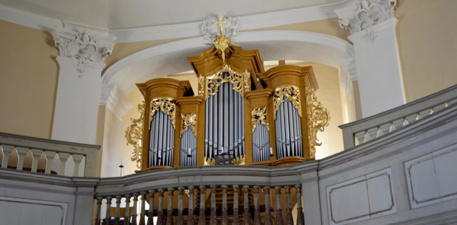 Matthias Grünert unterwegs | Kirschkau | Herz-Jesukirche | Hiebe-Orgel | Johann Sebastian Bach | Praeludium und Fuge a-moll BWV 559