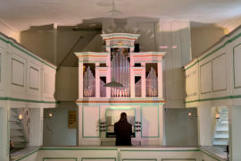 Matthias Grünert unterwegs | Zimmritz | Dorfkirche | Tröbst-Orgel | Mylauer Orgel-Tabulatur | Präludium in B-Dur