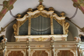 Matthias Grünert unterwegs | Burgk | Schloßkirche | Silbermann-Orgel | Georg Andreas Sorge | 3. Sonate d-Moll