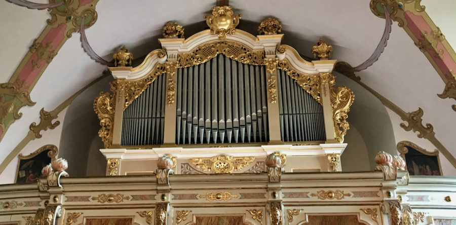 Matthias Grünert unterwegs | Burgk | Schloßkirche | Silbermann-Orgel | Georg Andreas Sorge | 3. Sonate d-Moll